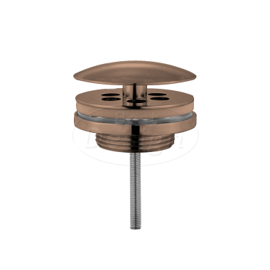 "Dijon" low fontein afvoer plug 5/4" Sunny Bronze - Artikelnr.: 4013560