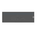 "Brenner-Concrete" Elektrische radiator Beton-Grijs 1200W 1800x600mm - Artikelnr.: 4017260