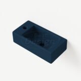 "Farnetta" fontein Links 37 x 18 x 9 cm mat-donkerblauw - Artikelnr.: 4017280