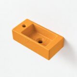 "Farnetta" fontein Links 37 x 18 x 9 cm mat-oranje - Artikelnr.: 4017310