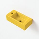 "Farnetta" fontein Links 37 x 18 x 9 cm mat-geel - Artikelnr.: 4017340