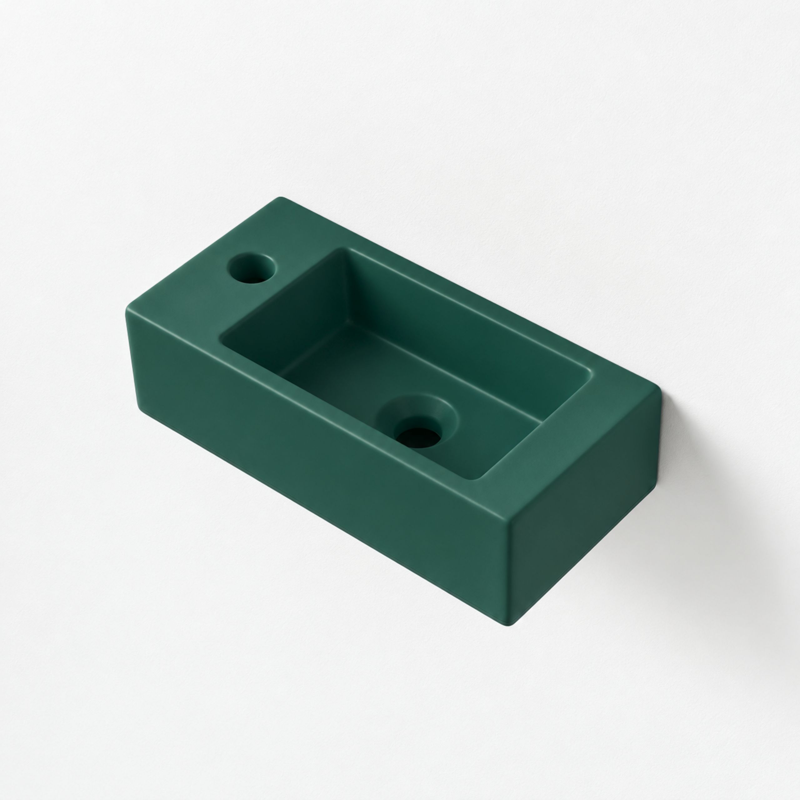 "Farnetta" fontein Links 37 x 18 x 9 cm mat-atrovirens - Artikelnr.: 4017350