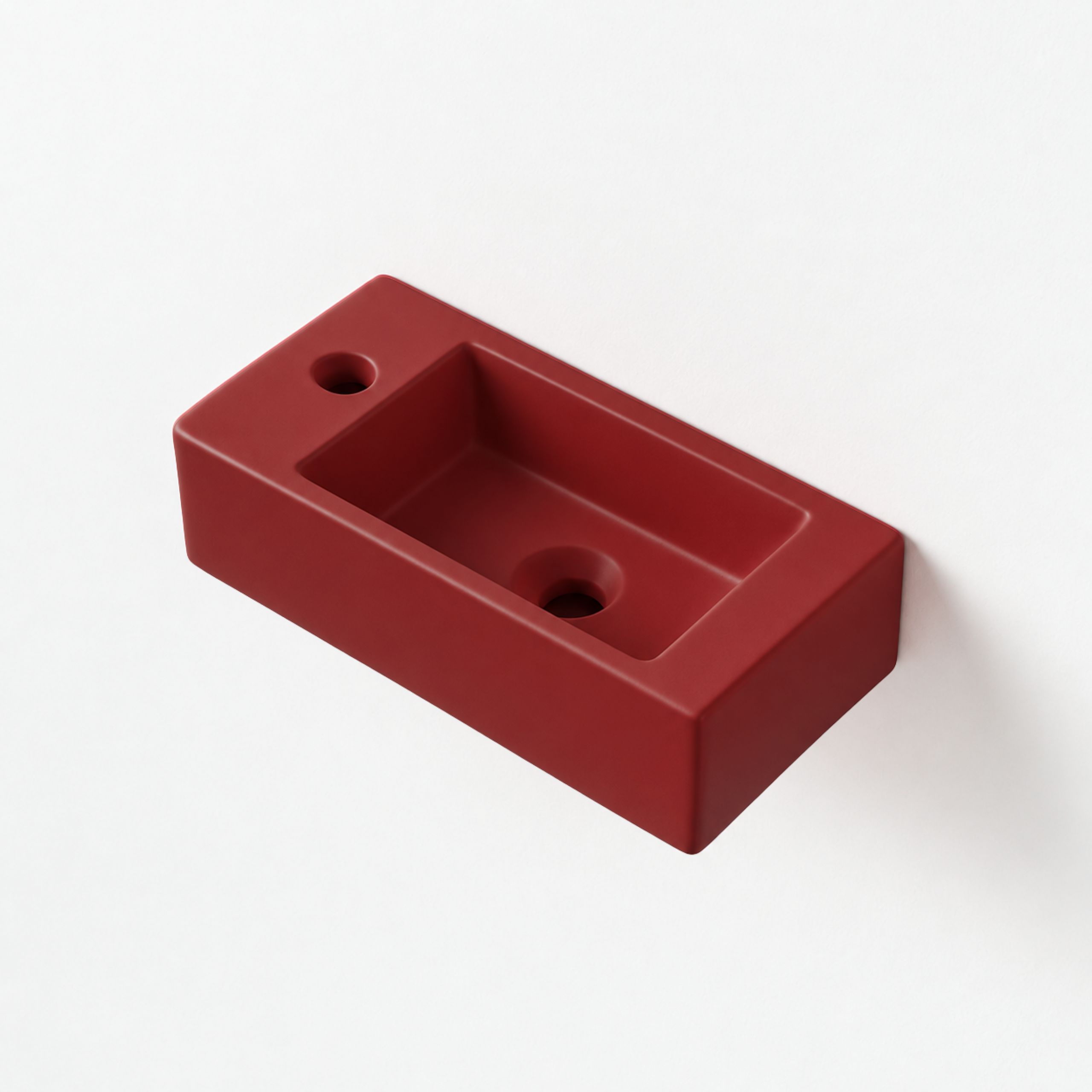 "Farnetta" fontein Links 37 x 18 x 9 cm mat-donkerrood - Artikelnr.: 4017360 "Farnetta" fontein Links 37 x 18 x 9 cm mat-donkerrood - Artikelnr.: 4017360