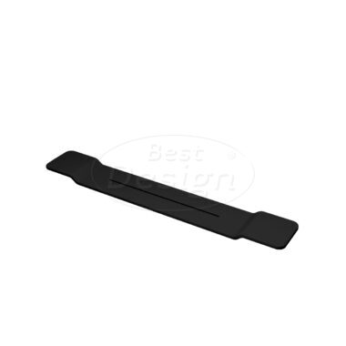 "Hinza" badplank solid-surface zwart 950 x 150 mm - Artikelnr.: 4017540
