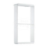 "White-Soap" doucherek hangend 500x250x90mm Mat-wit - Artikelnr.: 4019320
