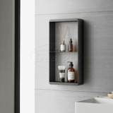 "Moya-Soap" doucherek hangend 500x250x90mm Gunmetal - Artikelnr.: 4019350