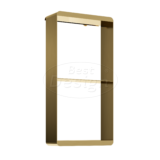 "Nancy-Soap" doucherek hangend 500x250x90mm Mat-goud - Artikelnr.: 4019360