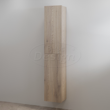 "Blanco-Frosted-Brown" hoge kolomkast L&R 35x180 cm - Artikelnr.: 4021060