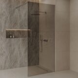 'Dalis-1200-Ore-Mocha' inloopdouche NANO 8mm glas - Artikelnr.: 4022300