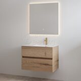 "Splash-80" Halifax onderkast + wastafel met kraangat 80cm - Artikelnr.: 4022500