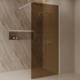 'Dalis-1200-White-Amber' inloopdouche NANO 8mm glas - Artikelnr.: 4022880