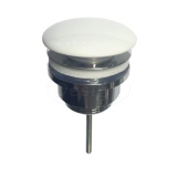 "Keramische bovenkant" clic-waste 5/4" glans-wit - Artikelnr.: 4001590
