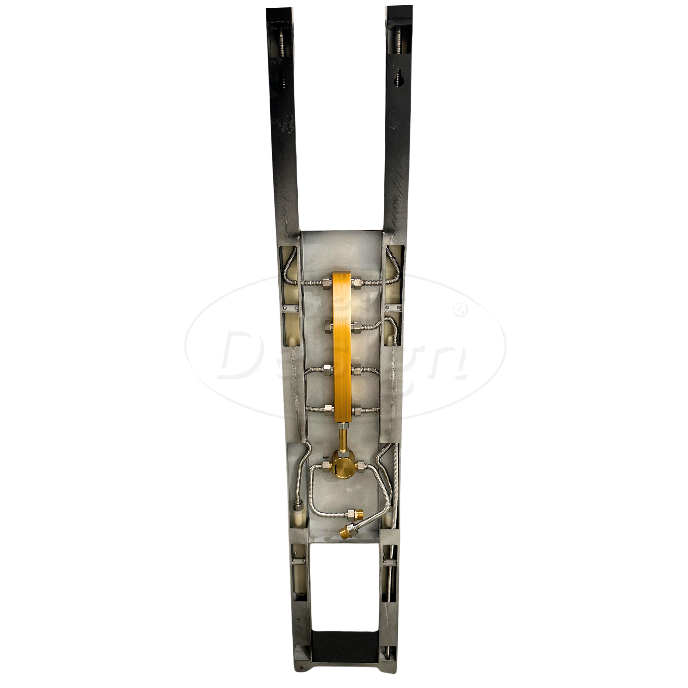"Nero-Future 2.0" Thermostatisch douchepaneel 1440x220/520mm mat-zwart - Artikelnr.: 4020290