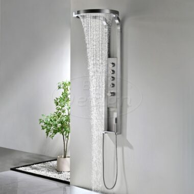 "Ore-Future" Thermostatisch douchepaneel 1440x220/520mm RVS - Artikelnr.: 4020300