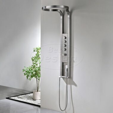 "Ore-Future" Thermostatisch douchepaneel 1440x220/520mm RVS - Artikelnr.: 4020300