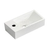 "Ibeco" fontein 36x18x9cm L&R met kraangat - Artikelnr.: 4020480
