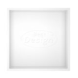 White "Kaya" inbouwnis 30,5x30,5x7 cm mat-wit - Artikelnr.: 4021830