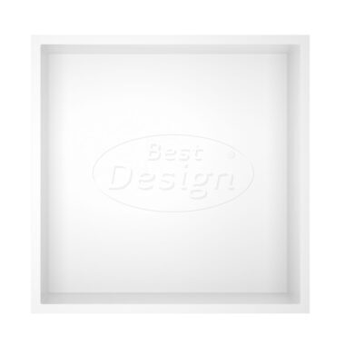 White "Kaya" inbouwnis 30,5x30,5x7 cm mat-wit - Artikelnr.: 4021830