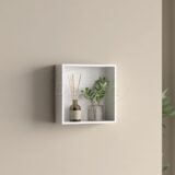 White "Logy" opbouwnis 30x30x8cm Mat-wit - Artikelnr.: 4021890