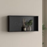 Nero "Bandy" opbouwnis 60x30x8cm Mat-zwart - Artikelnr.: 4021900