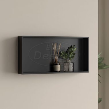 Nero "Bandy" opbouwnis 60x30x8cm Mat-zwart - Artikelnr.: 4021900