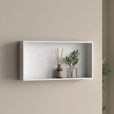 White "Bandy" opbouwnis 60x30x8cm Mat-wit - Artikelnr.: 4021910