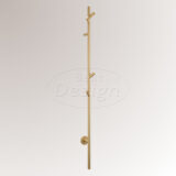High-End Nancy "Bavel" elektrische staaf handdoek radiator 1500 mm 38W Mat-goud - Artikelnr.: 4023340