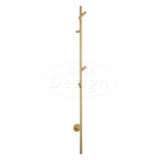 High-End Nancy "Bavel" elektrische staaf handdoek radiator 1500 mm 38W Mat-goud - Artikelnr.: 4023340