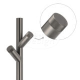 High-End Moya "Bavel" elektrische staaf handdoek radiator 1500 mm 38W Gunmetal - Artikelnr.: 4023350