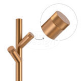 High-End Liora "Bavel" elektrische staaf handdoek radiator 1500 mm 38W Desert-brown - Artikelnr.: 4023360