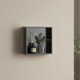 Moya "Logy" opbouwnis 30x30x8cm Gunmetal - Artikelnr.: 4023750