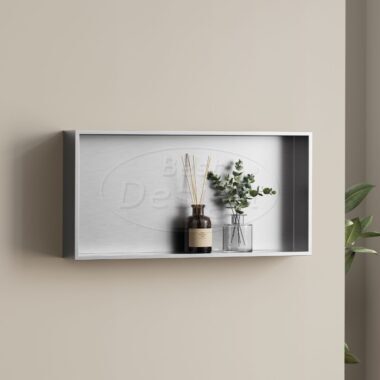 Ore "Bandy" opbouwnis 60x30x8cm RVS - Artikelnr.: 4023800