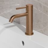 "High-End Liora" RVS-304 wastafelmengkraan Desert Brown - Artikelnr.: 4022100