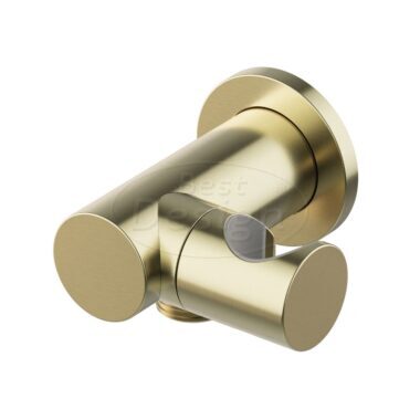 "Nancy" opsteek muuraansluiting kantelbaar mat-goud - Artikelnr.: 4023430