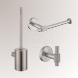 One-pack "High-End Ore" toilet accessoires set RVS - Artikelnr.: 4023660 One-pack "High-End Ore" toilet accessoires set RVS - Artikelnr.: 4023660