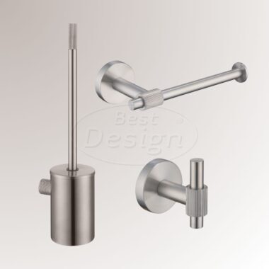 One-pack "High-End Ore" toilet accessoires set RVS - Artikelnr.: 4023660