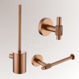 One-pack "High-End Liora" toilet accessoires set Desert Brown - Artikelnr.: 4023710