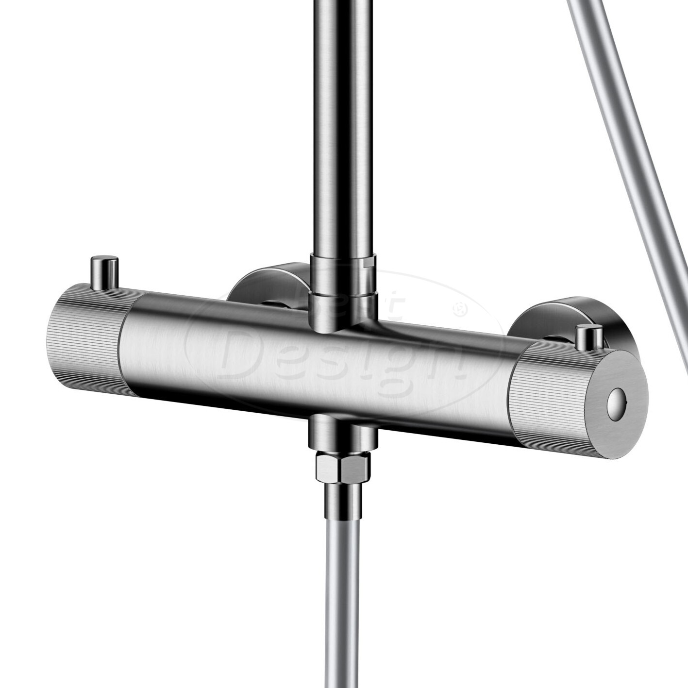 "High-End Ore" RVS-304 thermostatische regendouche opbouwset RVS - Artikelnr.: 4022580