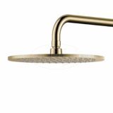 "High-End Nancy" RVS-304 thermostatische regendouche opbouwset mat-goud - Artikelnr.: 4022610