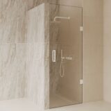 'Dalis-800-White-Helder' nisdeur NANO 8mm glas - Artikelnr.: 4024810