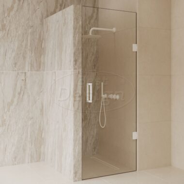 'Dalis-700-White-Helder' nisdeur NANO 8mm glas - Artikelnr.: 4024800