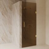 'Dalis-800-Nancy-Amber' nisdeur NANO 8mm glas - Artikelnr.: 4025130