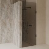 'Dalis-700-Moya-Mocha' nisdeur NANO 8mm glas - Artikelnr.: 4025400