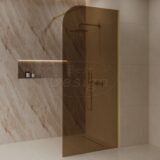 Best-Design 'Dalis-Curve-1000-Nancy-Amber' inloopdouche NANO 8mm glas - Artikelnr.: 4027020