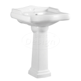 Liberty "London" wastafel + zuil 61x52x89cm - Artikelnr.: 4019810