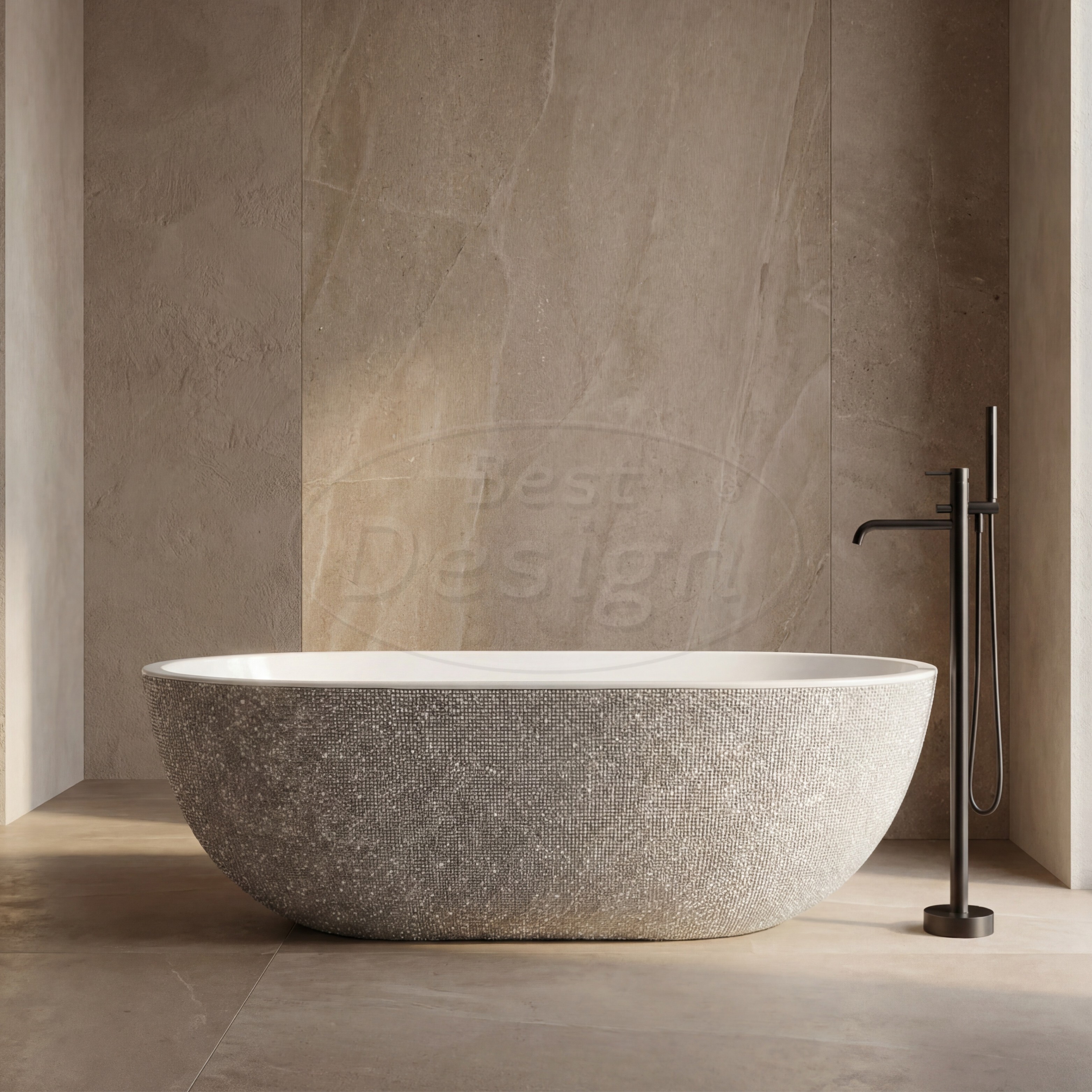 Color "Diamond" vrijstaand bad 180x86x60 cm - Artikelnr.: 4023890