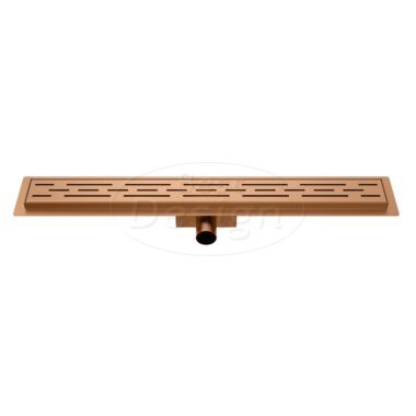 "Liora" douchegoot met flens 70 cm Desert Brown - Artikelnr.: 4026290