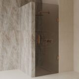 'Dalis-900-Liora-Mocha' nisdeur NANO 8mm glas - Artikelnr.: 4026430