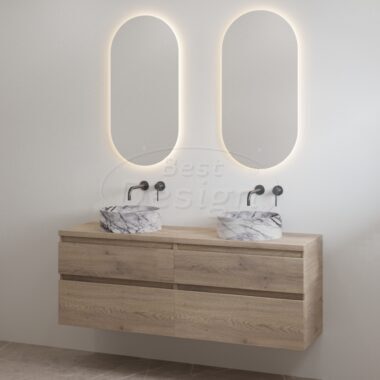 "Lavita-120" Frosted Brown onderkast + Frosted Brown meubelblad 120 cm - Artikelnr.: 4030450 "Lavita-120" Frosted Brown onderkast + Frosted Brown meubelblad 120 cm - Artikelnr.: 4030450