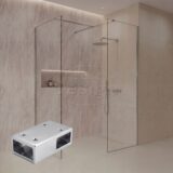 T-verbindingsstuk Chroom tbv. "Dalis" inloopdouche - Artikelnr.: 4024240